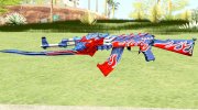 AK-47 (Beast Prime) for GTA San Andreas miniature 1