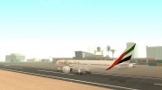 Airbus A350-900 Emirates para GTA San Andreas miniatura 2
