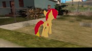 Sunset Shimmer (My Little Pony) для GTA San Andreas миниатюра 4