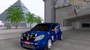 Dacia Sandero Rally v2 for GTA San Andreas miniature 8