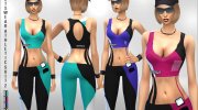 Sportswear Athletic Suit 2 для Sims 4 миниатюра 1