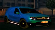 Dacia Duster Van для GTA San Andreas миниатюра 3