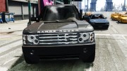 Range Rover Vogue для GTA 4 миниатюра 6