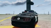 Ford Mustang V6 2010 Police v1.0 для GTA 4 миниатюра 4