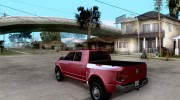 Dodge Ram 3500 Laramie 2010 для GTA San Andreas миниатюра 3