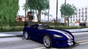 Dodge Viper GTS-R Concept for GTA San Andreas miniature 4