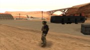 Оператор красного эскадрона DEVGRU 3 for GTA San Andreas miniature 3