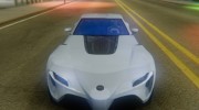 2017 Toyota Supra FT-1 para GTA San Andreas miniatura 5