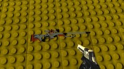 CS:GO AWP Asiimov for Counter-Strike Source miniature 1