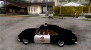 Chevrolet Opala Police для GTA San Andreas миниатюра 2