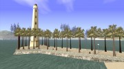 Райский пляж для GTA San Andreas миниатюра 3