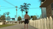 Скин пляжного человека para GTA San Andreas miniatura 4