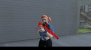 Rifle black and red для GTA San Andreas миниатюра 5