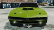 Dodge Charger RT SharkWide для GTA 4 миниатюра 6