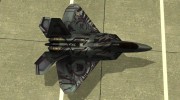 F-22 Starscream for GTA San Andreas miniature 5