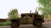 Hamvee M-1025 из Battlefiled 2 para GTA San Andreas miniatura 2