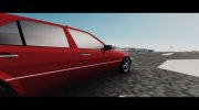 Mercedes-Benz W124 (из фильма Такси) para GTA San Andreas miniatura 3