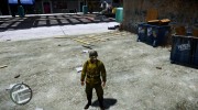 Вито из Mafia II в военной одежде с каской для GTA 4 миниатюра 4