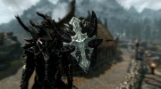 Dark Dragonscale Armor with shield for TES V: Skyrim miniature 2
