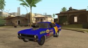 Chevy Nova NOS DRAG Beta para GTA San Andreas miniatura 1