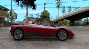 Pagani Zonda F para GTA San Andreas miniatura 5