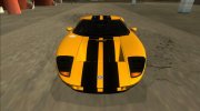 Ford GT para GTA San Andreas miniatura 5