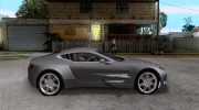 Aston Martin One-77 для GTA San Andreas миниатюра 5