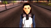 Dr. Eva Core New face from Mass Effect 3 для GTA San Andreas миниатюра 1