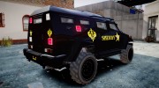 HVY Insurgent Pick-Up SWAT GTA 5 para GTA 4 miniatura 3