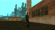 Военный в бронекостюме Булат из S.T.A.L.K.E.R. v.2 para GTA San Andreas miniatura 3