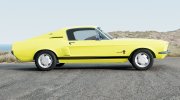 Ford Mustang Fastback (63A) 1967 для BeamNG.Drive миниатюра 2