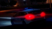 Ford Focus Police Nationale for GTA 5 miniature 3