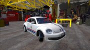 2013 Volkswagen Beetle Turbo - Herbie из фильма Сумасшедшие гонки para GTA San Andreas miniatura 1