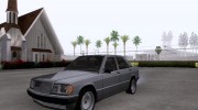 Mercedes-Benz 190E для GTA San Andreas миниатюра 1