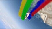 Stunt Plane Smoke (4x Rainbow Colors) para GTA 5 miniatura 4