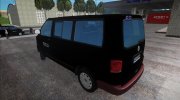 Volswagen Transporter T5 Policija for GTA San Andreas miniature 4