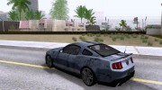 Ford Mustang Shelby GT500 для GTA San Andreas миниатюра 2