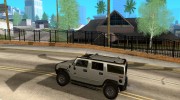 Hummer H2 updated для GTA San Andreas миниатюра 2