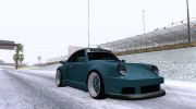 Porsche 911 Turbo RWB DS для GTA San Andreas миниатюра 5