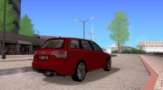 Audi S4 2005 avant v8.4 для GTA San Andreas миниатюра 4