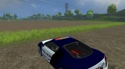 Audi R8 Police car for Farming Simulator 2013 miniature 3