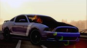 Ford Mustang Boss 302 2013 для GTA San Andreas миниатюра 13