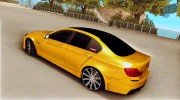 BMW 550 F10 VOSSEN for GTA San Andreas miniature 5