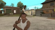 Бита с белой повязкой para GTA San Andreas miniatura 5