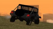 1976 Jeep CJ-5 Renegade для GTA San Andreas миниатюра 16