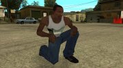 Белая майка Mihail_Burcev para GTA San Andreas miniatura 5