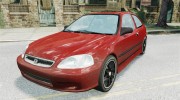 Honda Civic 1996 для GTA 4 миниатюра 1