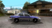 Ford Crown Victoria NSW Police для GTA San Andreas миниатюра 5