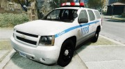 Chevrolet Tahoe NYPD V.2.0 для GTA 4 миниатюра 1