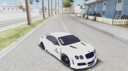 Bentley Continental GT Platinum Motorsport for GTA San Andreas miniature 4
